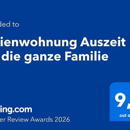 Auszeit Für Ganze Familie *